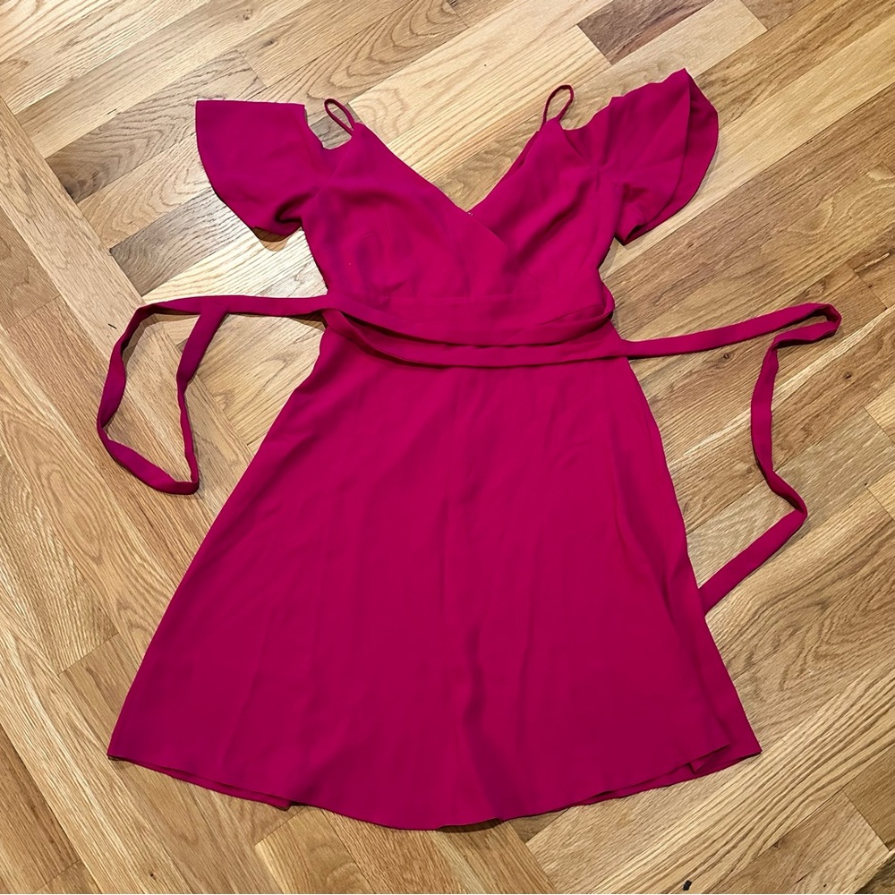 Ann Taylor Fuchsia Mini Dress